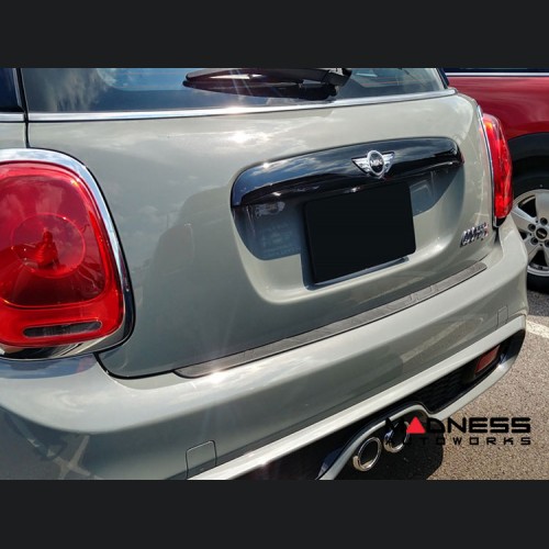 MINI Convertible F57 Bumper Guard by CravenSpeed - Rear - Rubber Version (2016 - 2023)