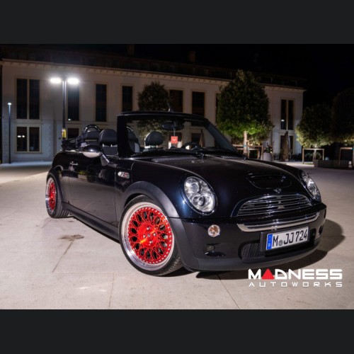 MINI Cooper Custom Wheels - ERA-1 3 Piece by Vossen - Transparent Red