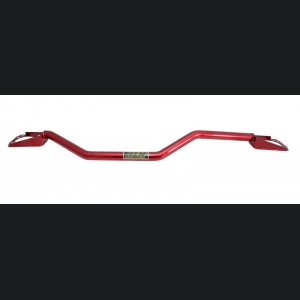 Mini Cooper S Strut Bar - AEM Induction - Charcoal Gray Powder Coat - Red - `07-`13