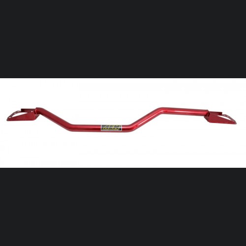 Mini Cooper S Strut Bar - AEM Induction - Charcoal Gray Powder Coat - Red - `07-`13