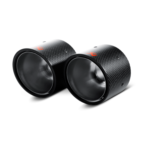 MINI Cooper S Performance Exhaust - Akrapovic - Tail Pipe Set - Carbon - `07-`14