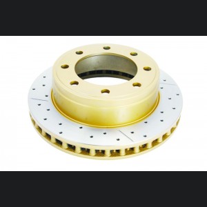 Mini Cooper R56 Brake Rotor (1) - Front - DBA - Street Slot&Drill - Gold - `06-`13