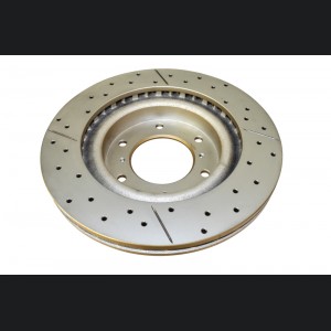 Mini Cooper R56 Brake Rotor (1) - Front - DBA - Street Slot&Drill - Gold - `06-`13