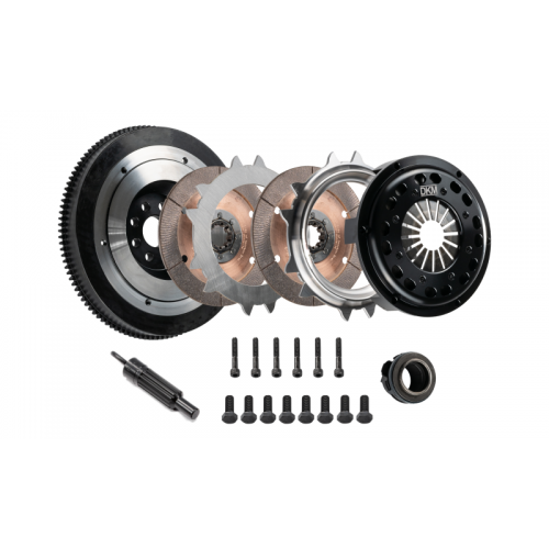 Mini Cooper Clutch Kit - DKM Clutch - 184mm Ceramic Twin Disc MR with Flywheel - `01-`06