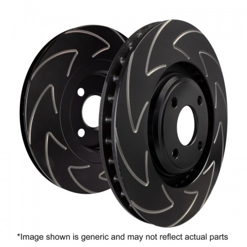 Mini Clubman (F54) Brake Rotors (2) - Rear - EBC - BSD Series Sport Rotor w/Ultra Quiet V Slot Configuration - `16-`19