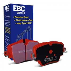 Mini Cooper Countryman Brake Pads - Front - EBC - Redstuff - 2017