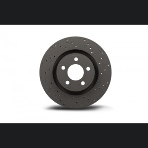 Mini Cooper Base Conv. Brake Rotors (2) - Front - Hawk Performance - Talon Cross Drilled And Slotted Rotors - 2007