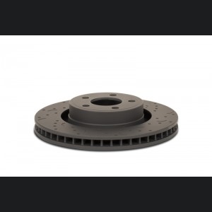 Mini Cooper Base Conv. Brake Rotors (2) - Front - Hawk Performance - Talon Cross Drilled And Slotted Rotors - 2007