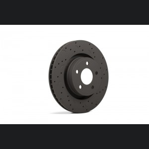 Mini Cooper Base Conv. Brake Rotors (2) - Front - Hawk Performance - Talon Cross Drilled And Slotted Rotors - 2007