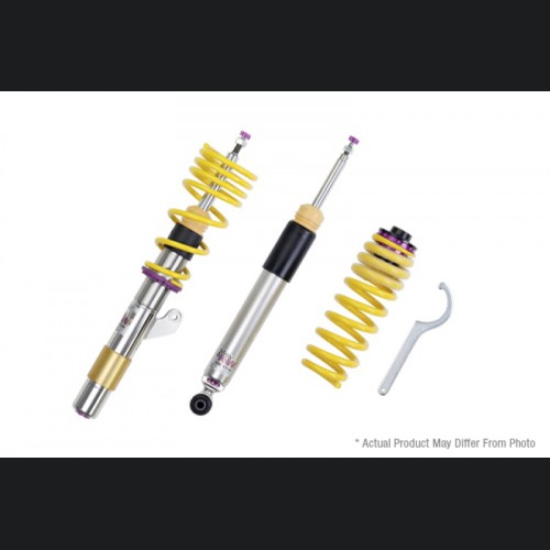 Mini Clubman (F54) Coilover Suspension Kit - KW - V3 with Electronic Dampers, Height Adjustable, Independent Compression and Rebound Technology - 2016