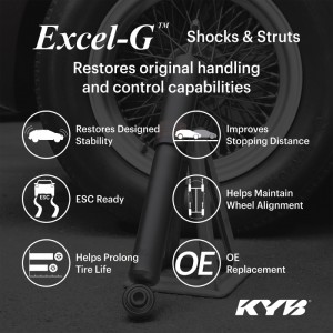 MINI Cooper Shock & Strut - Front Right - KYB - Excel-G - `02-`08