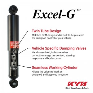 MINI Cooper Shock & Strut - Front Right - KYB - Excel-G - `02-`08