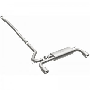 Mini Countryman Performance Exhaust - Rear - Magnaflow - Touring Series Cat Back, Dual Split Rear Exit - Stainless - `11-`16