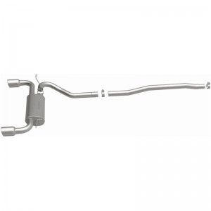 Mini Countryman Performance Exhaust - Rear - Magnaflow - Touring Series Cat Back, Dual Split Rear Exit - Stainless - `11-`16