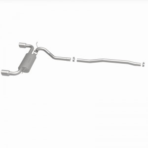 Mini Countryman Performance Exhaust - Rear - Magnaflow - Touring Series Cat Back, Dual Split Rear Exit - Stainless - `11-`16