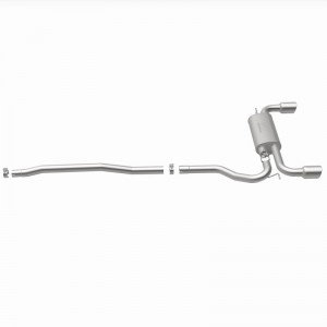 Mini Countryman Performance Exhaust - Rear - Magnaflow - Touring Series Cat Back, Dual Split Rear Exit - Stainless - `11-`16