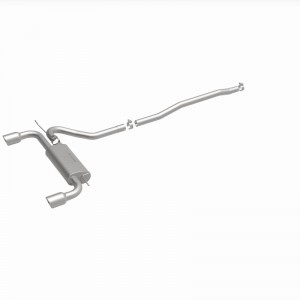 Mini Countryman Performance Exhaust - Rear - Magnaflow - Touring Series Cat Back, Dual Split Rear Exit - Stainless - `11-`16