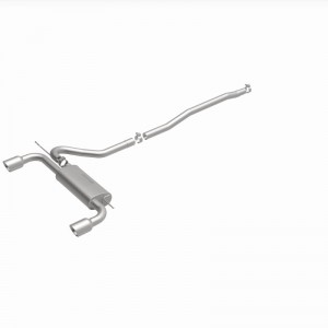 Mini Countryman Performance Exhaust - Rear - Magnaflow - Touring Series Cat Back, Dual Split Rear Exit - Stainless - `11-`16