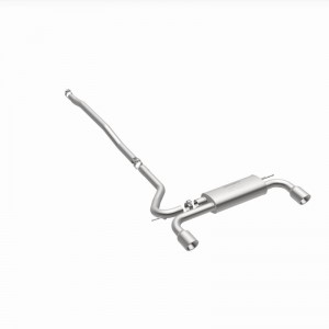 Mini Countryman Performance Exhaust - Rear - Magnaflow - Touring Series Cat Back, Dual Split Rear Exit - Stainless - `11-`16