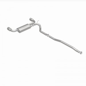 Mini Countryman Performance Exhaust - Rear - Magnaflow - Touring Series Cat Back, Dual Split Rear Exit - Stainless - `11-`16