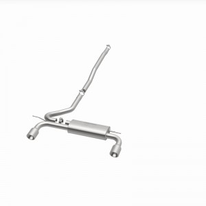 Mini Countryman Performance Exhaust - Rear - Magnaflow - Touring Series Cat Back, Dual Split Rear Exit - Stainless - `11-`16