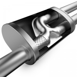Mini Countryman Performance Exhaust - Rear - Magnaflow - Touring Series Cat Back, Dual Split Rear Exit - Stainless - `11-`16