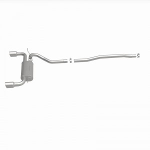 Mini Countryman Performance Exhaust - Rear - Magnaflow - Touring Series Cat Back, Dual Split Rear Exit - Stainless - `11-`16