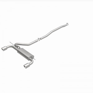 Mini Countryman Performance Exhaust - Rear - Magnaflow - Touring Series Cat Back, Dual Split Rear Exit - Stainless - `11-`16