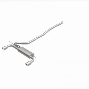 Mini Countryman Performance Exhaust - Rear - Magnaflow - Touring Series Cat Back, Dual Split Rear Exit - Stainless - `11-`16