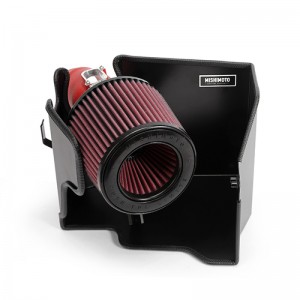 Mini Cooper S Performance Air Intake - Mishimoto - Cold Air Intake - Wrinkle Red - `14-`16
