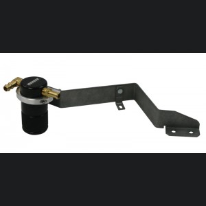 Mini Cooper S Oil Catch Can - Moroso - Small Body Billet Aluminum - Black - `07-`14
