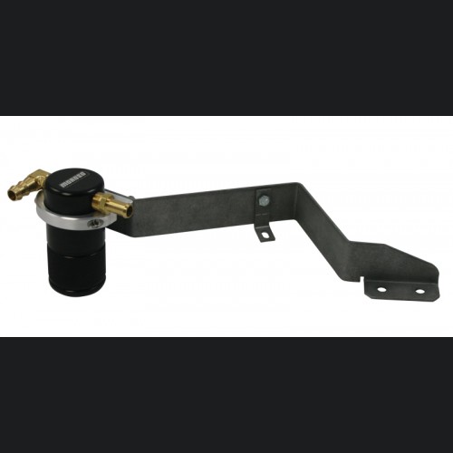 Mini Cooper S Oil Catch Can - Moroso - Small Body Billet Aluminum - Black - `07-`14
