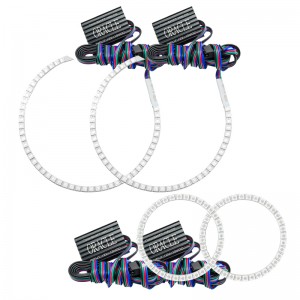 Mini Cooper Countryman Headlight Halo Kit - ORACLE Lighting - ColorSHIFT w/o Controller - `11-`15