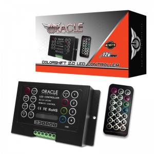 Mini Cooper Headlight Halo Kit - ORACLE Lighting - 2.0 Controller - ColorSHIFT - `05-`08