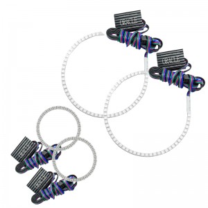 Mini Cooper Headlight Halo Kit - ORACLE Lighting - SMD (Surface Mount Diode) - No Controller - ColorSHIFT - `05-`08