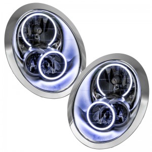 Mini Cooper Headlight Assemblies - ORACLE Lighting - SMD Pre-Assembled - White - `05-`08
