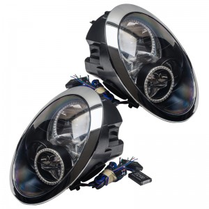 Mini Cooper Headlight Assemblies - ORACLE Lighting - SMD Pre-Assembled - White - `05-`08