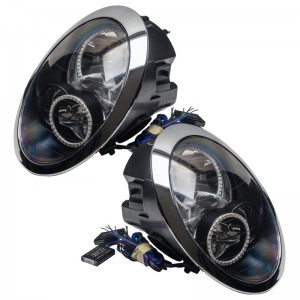 Mini Cooper Headlight Assemblies - ORACLE Lighting - SMD Pre-Assembled - White - `05-`08