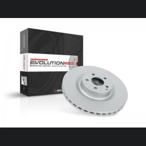 Mini Cooper Brake Rotor (1) - Front - PowerStop - Evolution High Carbon Geomet Coated - `07-`16