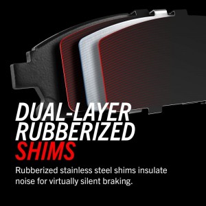 Mini Cooper Brake Pads - Front - PowerStop - Z23 Evolution Sport Carbon-Fiber - `02-`08