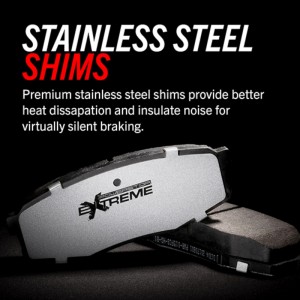 Mini Cooper Brake Pads - Front - PowerStop - Z26 Extreme Street - `02-`08