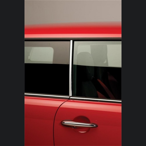 Mini Cooper Pillar Post Trim - Putco - Classic - Stainless Steel - `07-`14
