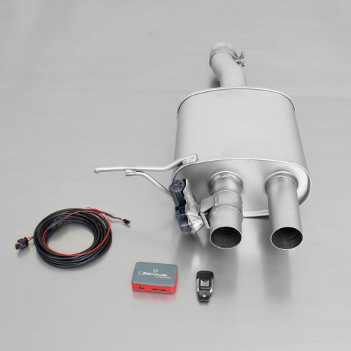 Mini Cooper S F56 Performance Exhaust - Rear - Remus - Axle Back - 2014
