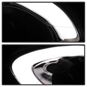 Mini Cooper Countryman Headlight Set - SPYDER - LBDRL Projector - Black - `11-`15