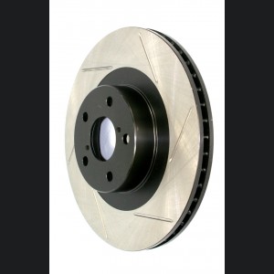 Mini Cooper Brake Rotor (1) - Rear Left - Stoptech - Slotted - `14-`18