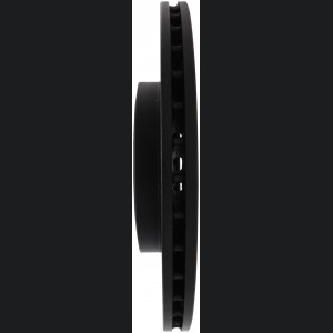 Mini Cooper Brake Rotor(s) (1) - Front Left - Stoptech - Slotted & Drilled Sport - Black - `07-`13