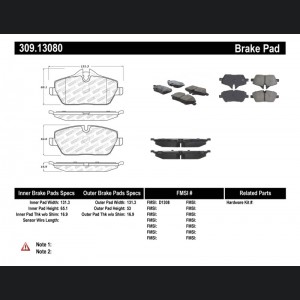 Mini Cooper Brake Pads - Stoptech - Sport - `07-`16