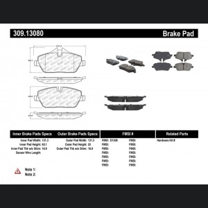 Mini Cooper Brake Pads - Stoptech - Sport - `07-`16