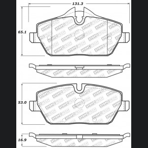 Mini Cooper Brake Pads - Stoptech - Sport - `07-`16