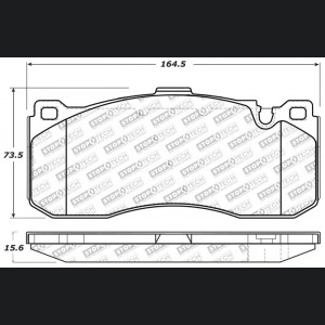 Mini Cooper Brake Pads - Front - Stoptech - Sport - `12-`14